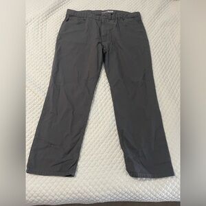 Carhartt Rugged Flex Relaxed Fit Canvas 5-Pocket work Pant Gray 42x32